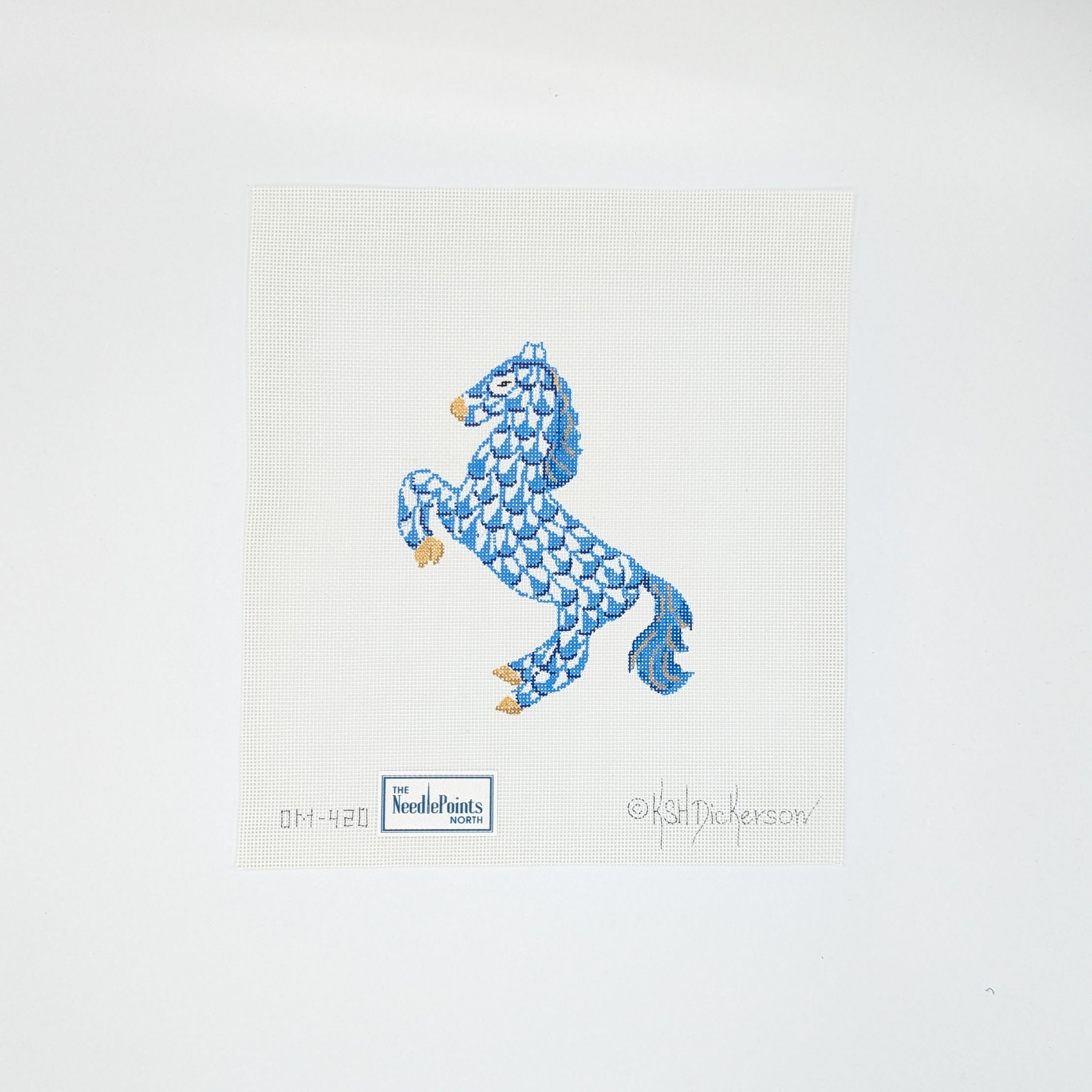 Fishnet Leaping Horse