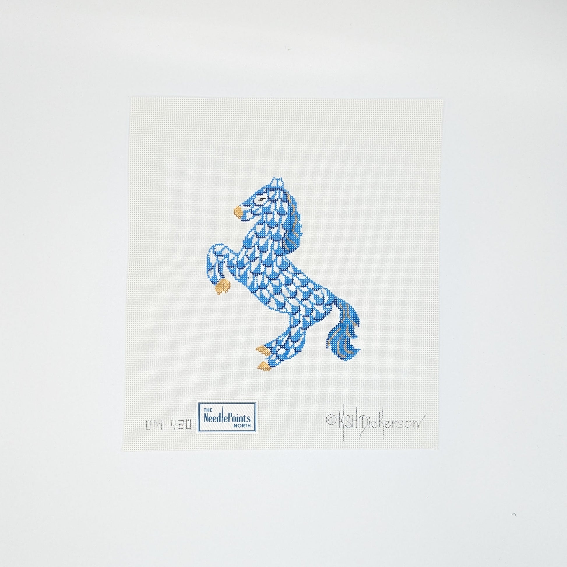Fishnet Leaping Horse