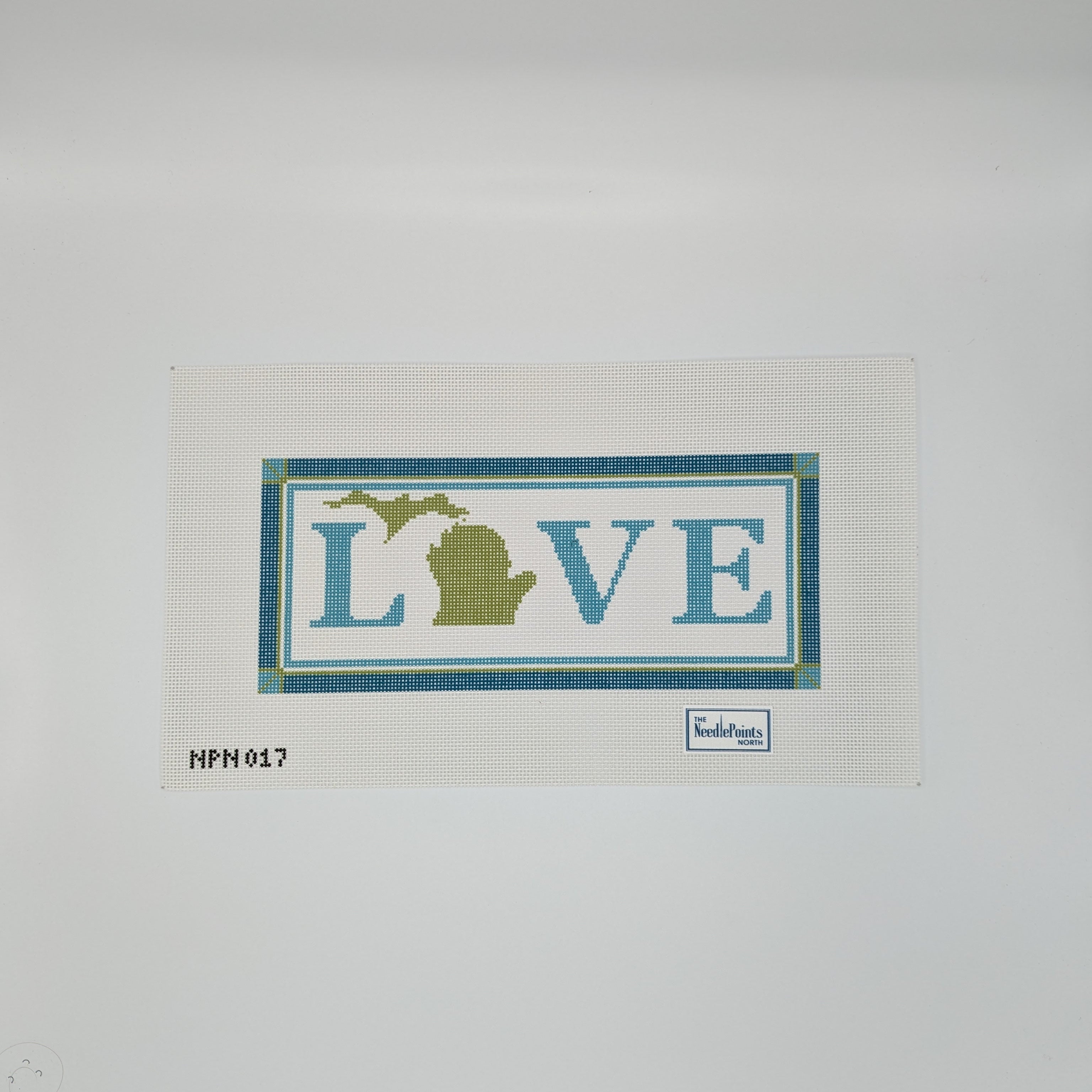 LOVE (Michigan) Blue and Green