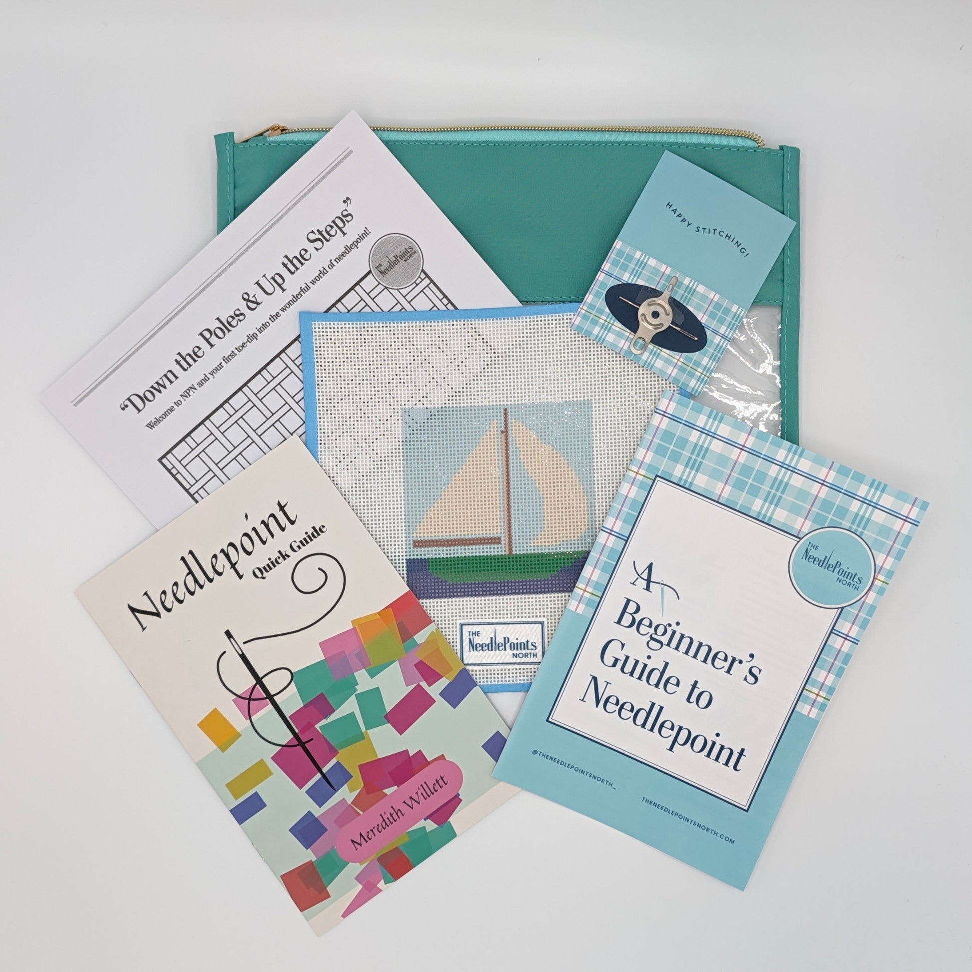 Beginner Kit with Sailboat Canvas