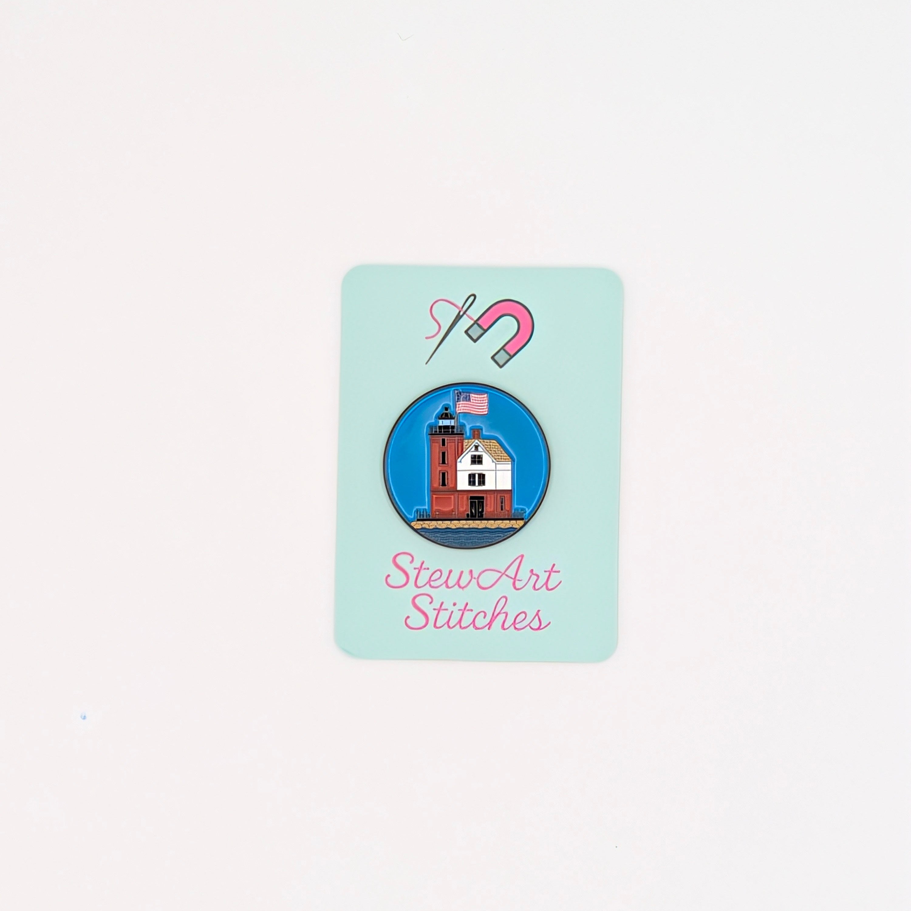 Round Island Lighthouse Needle Minder