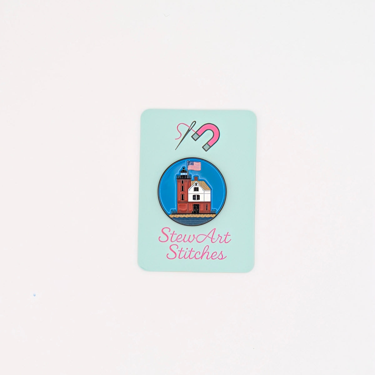 Round Island Lighthouse Needle Minder