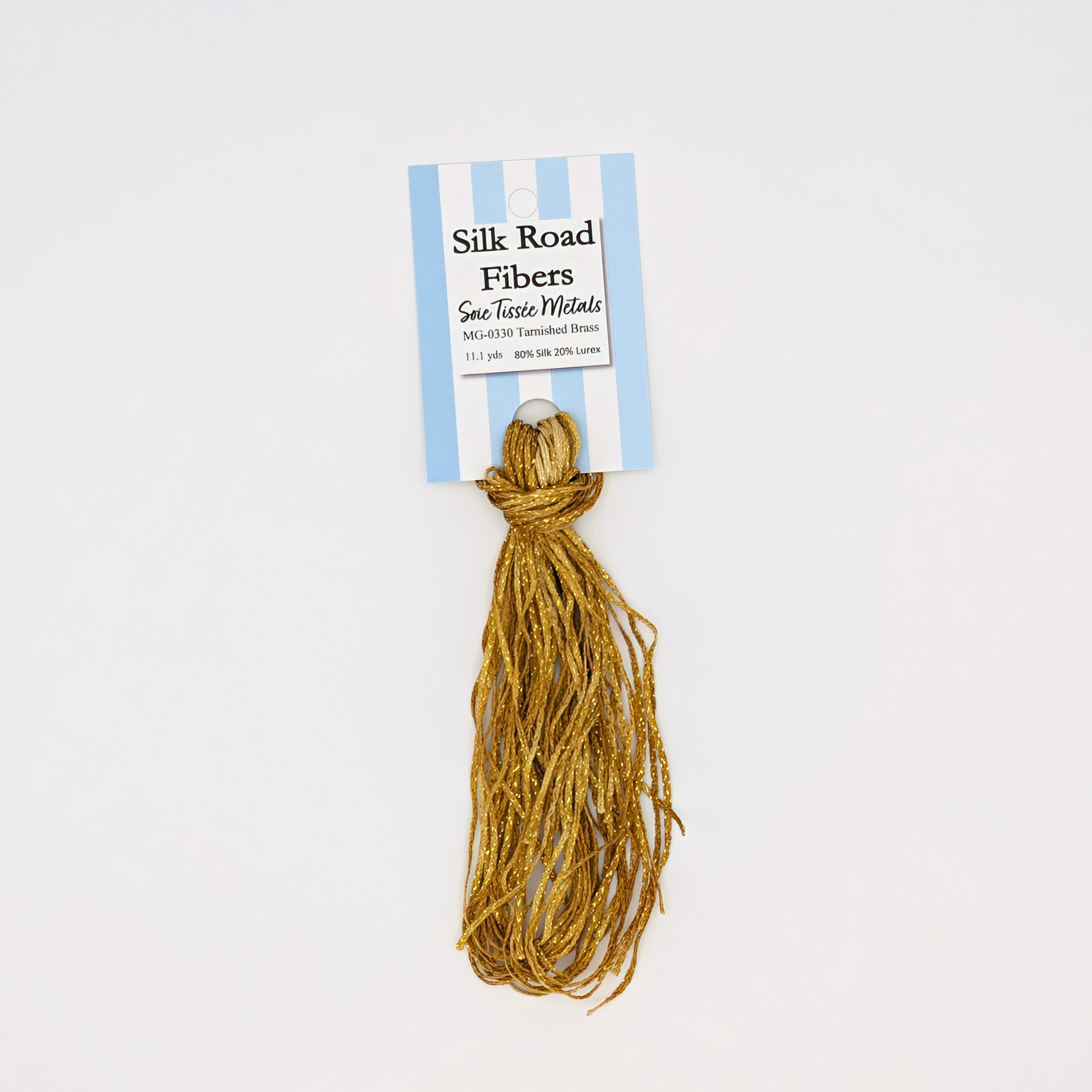 Silk Road Fibers-Soie Tissée Metals-Tarnished Brass