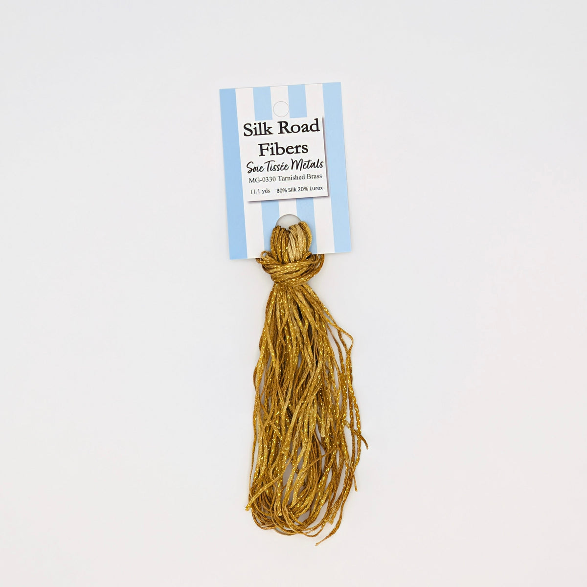Silk Road Fibers-Soie Tissée Metals-Tarnished Brass