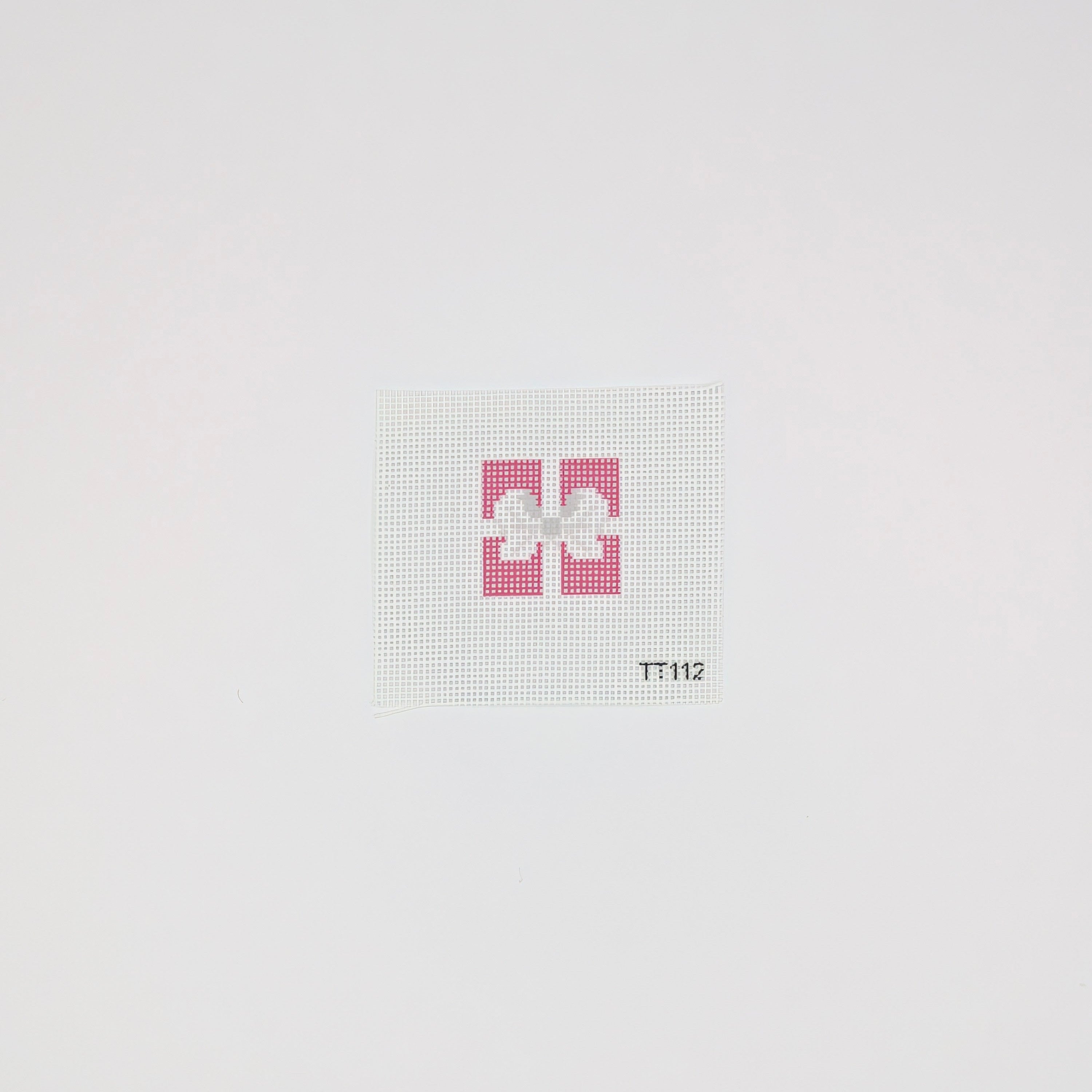 Pink and White Bow