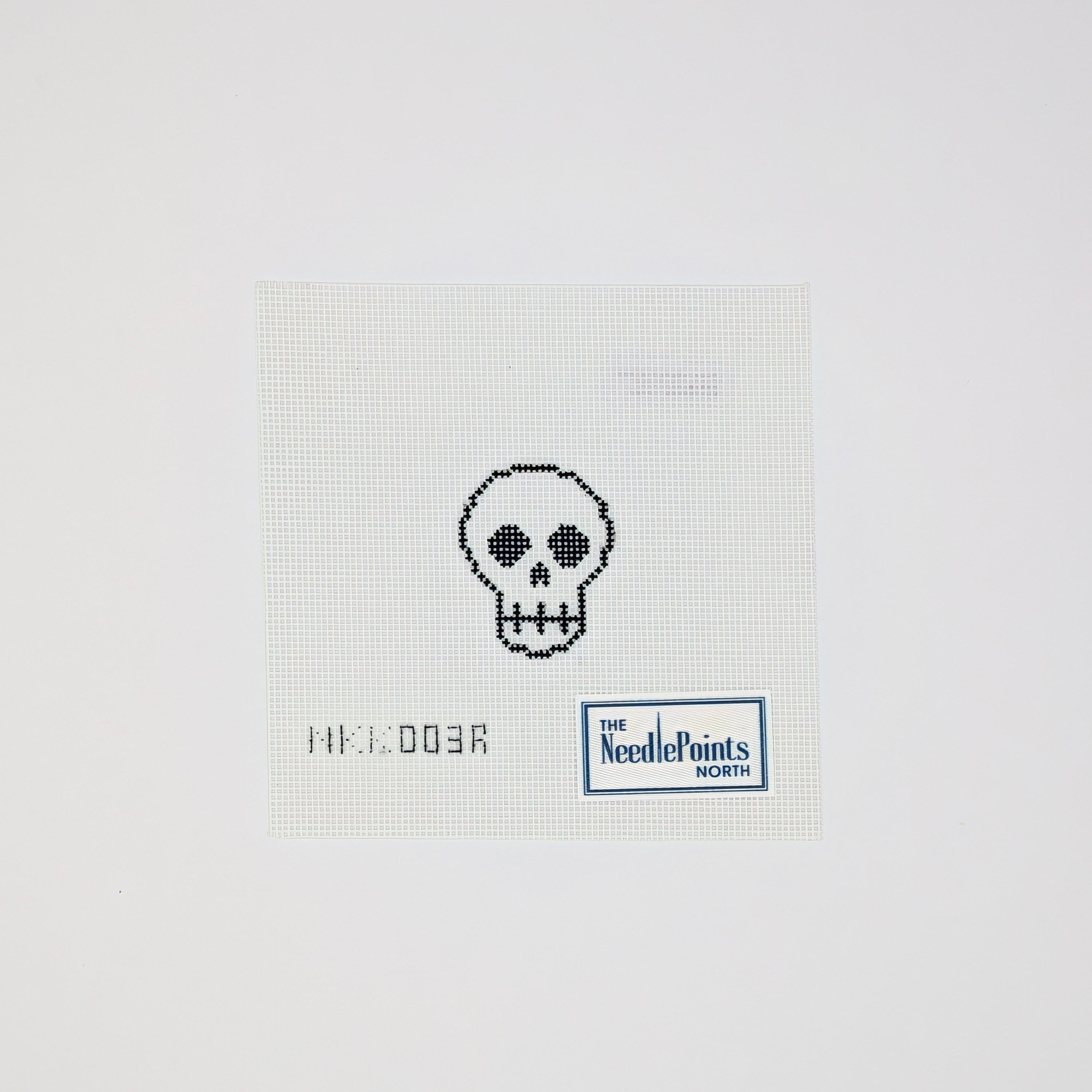Skull bag tag