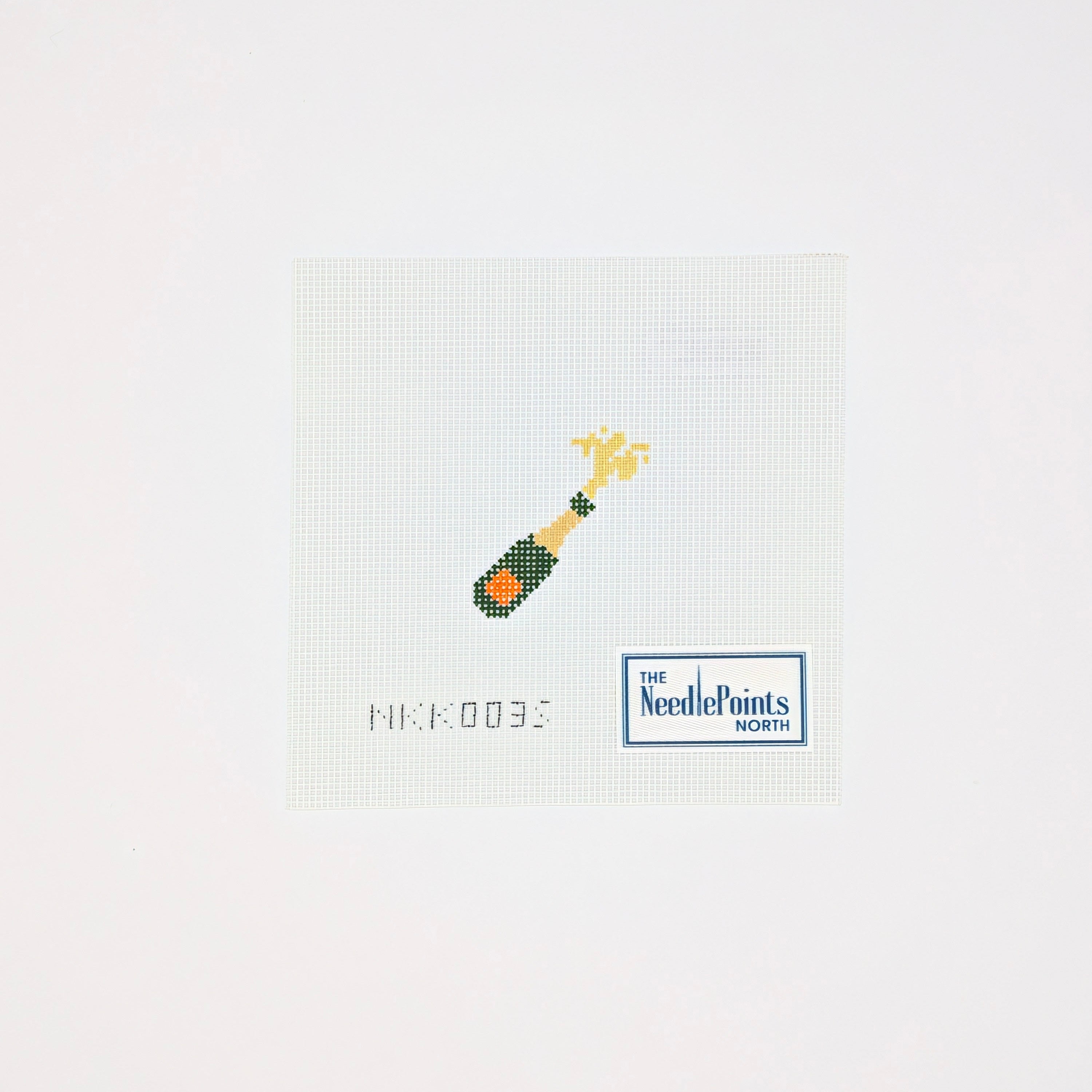 Champagne bag tag