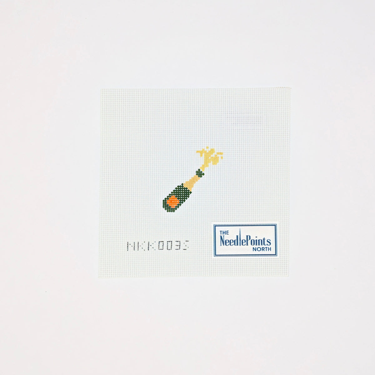 Champagne bag tag
