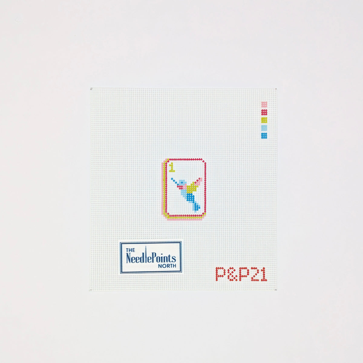 Bam Bird Mahjong Tile Mini