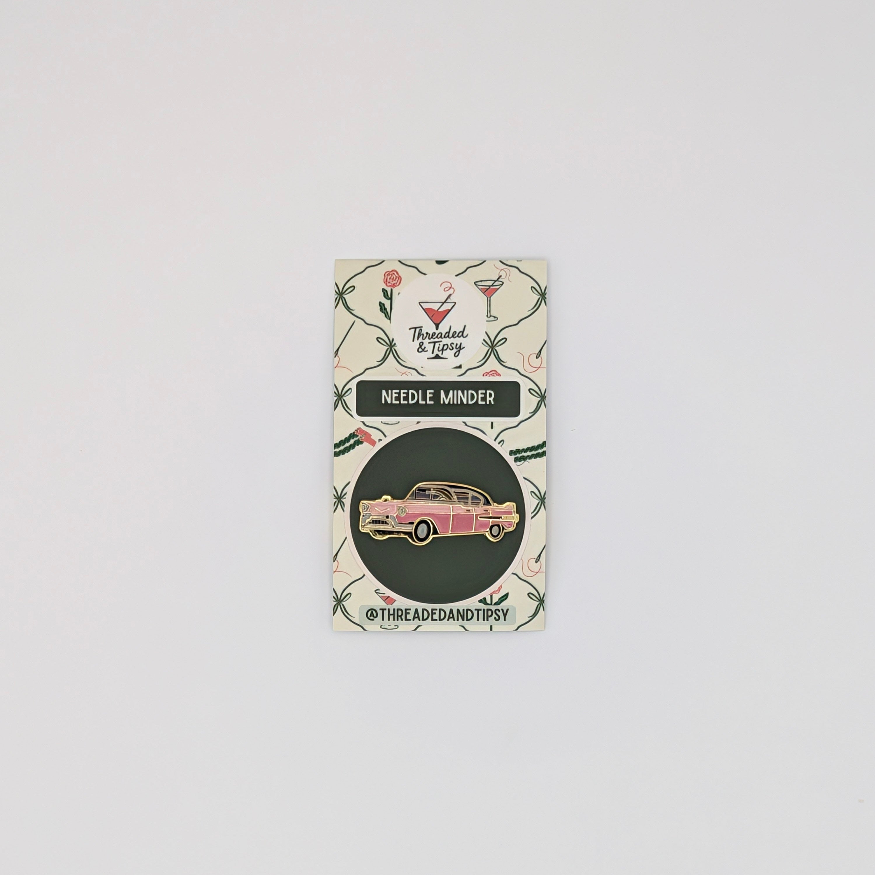 Pink Cadillac Needle Minder