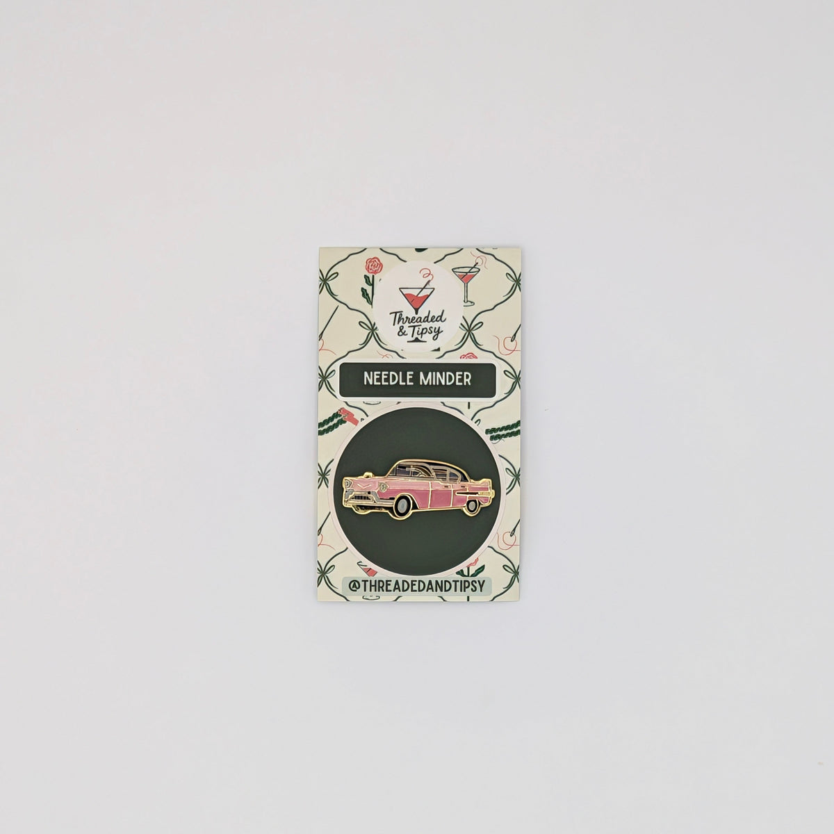 Pink Cadillac Needle Minder