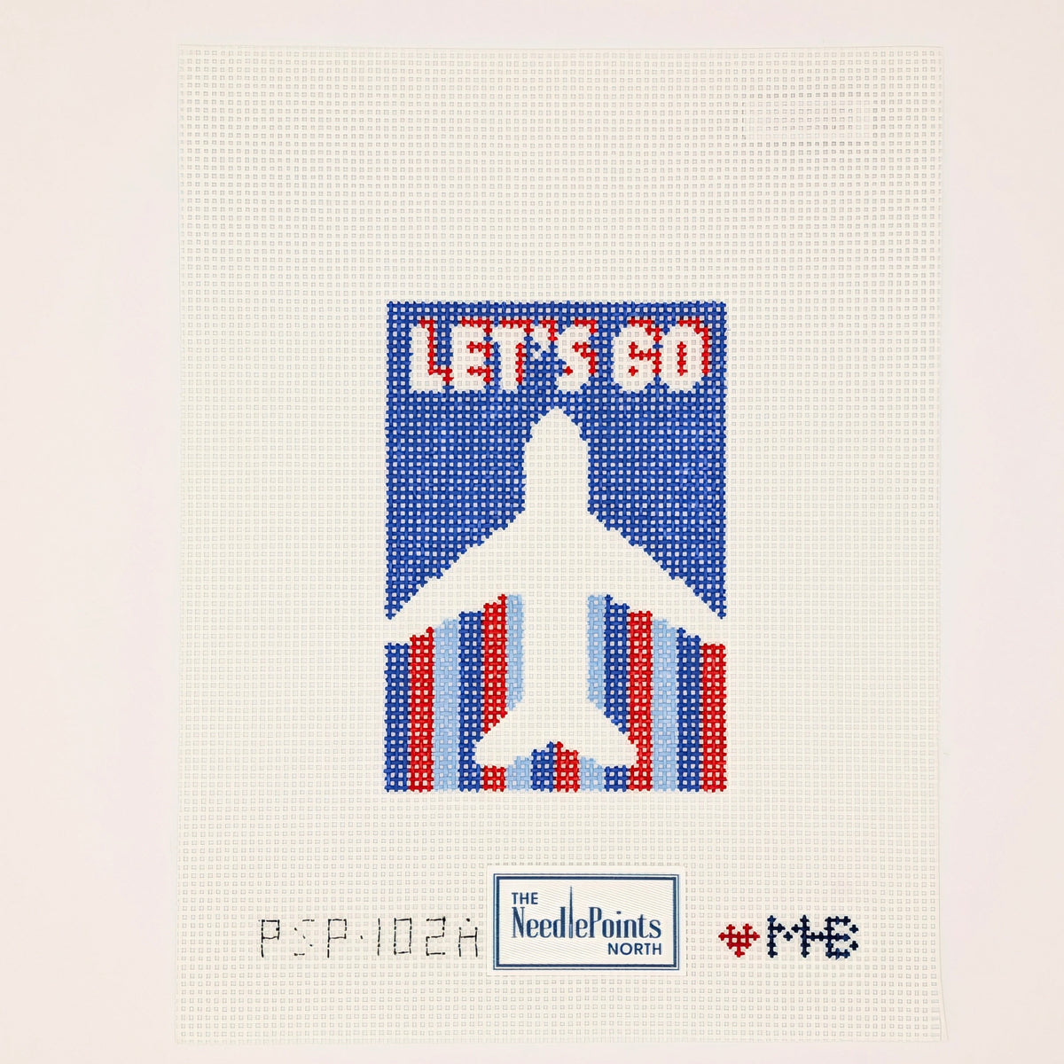 Let’s Go luggage tag