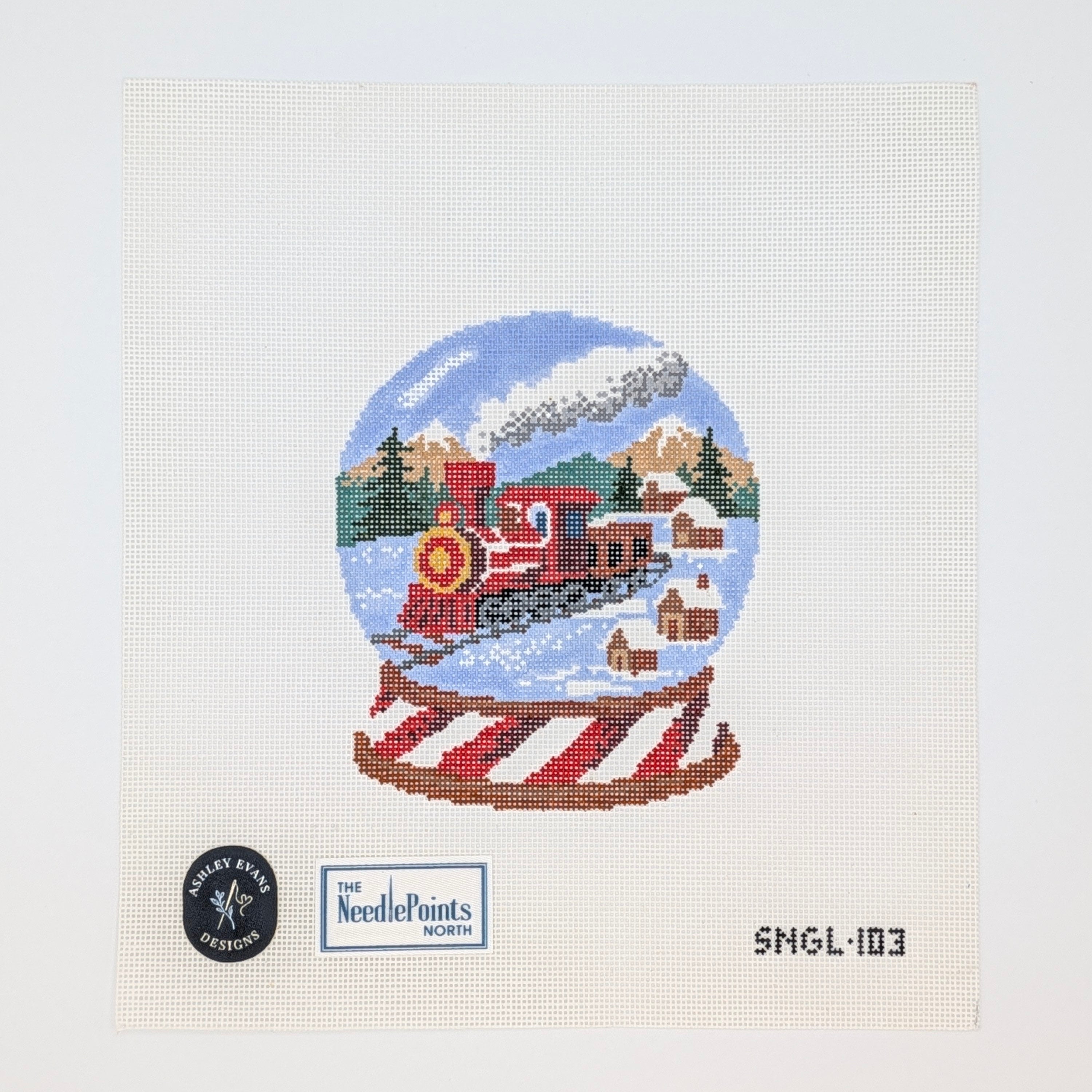 Snow Globe- Train