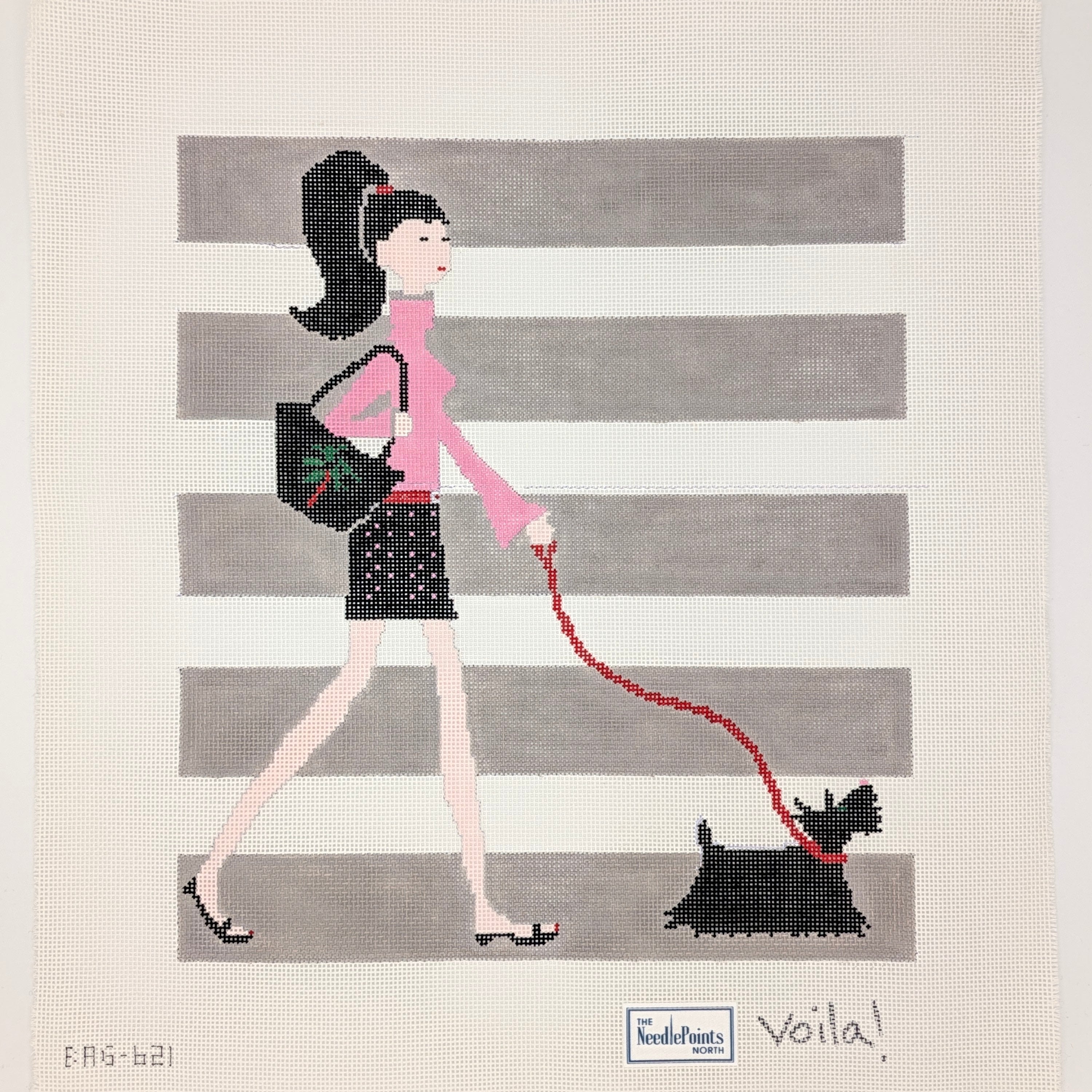 Girl with Scottie
