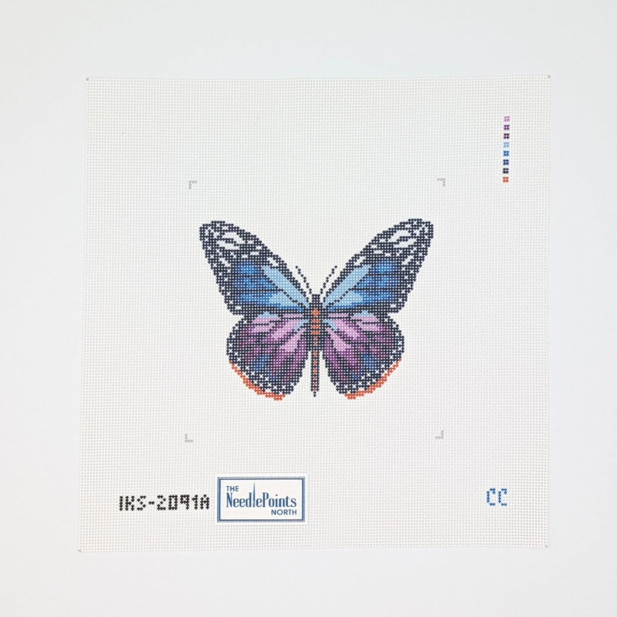 Purple Monarch Butterfly