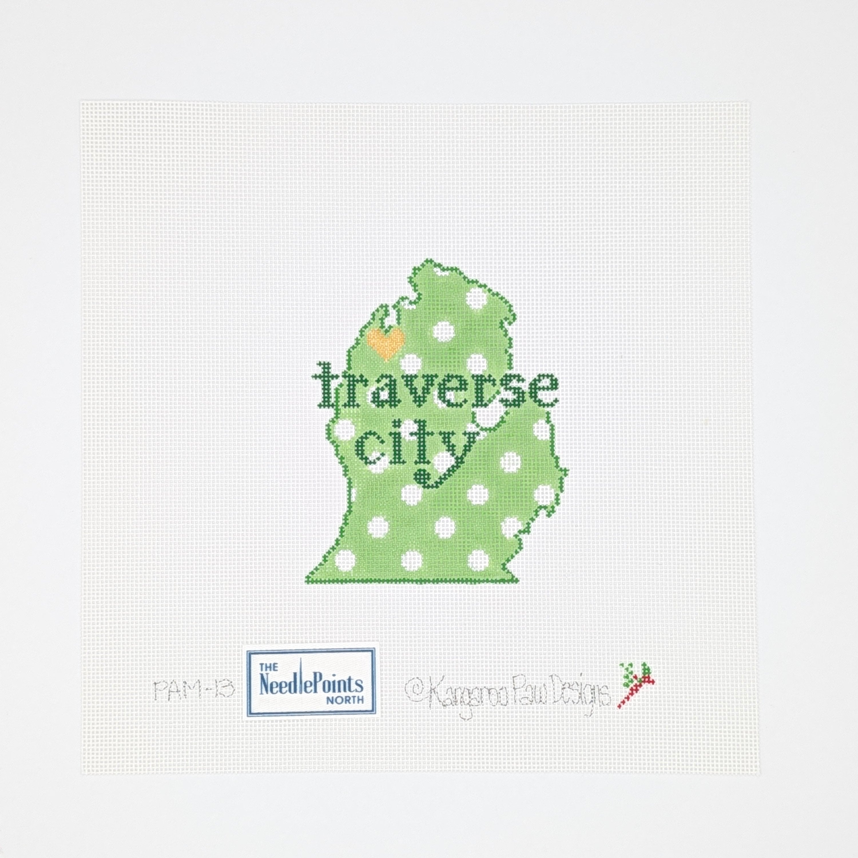 Traverse City - Green Dots