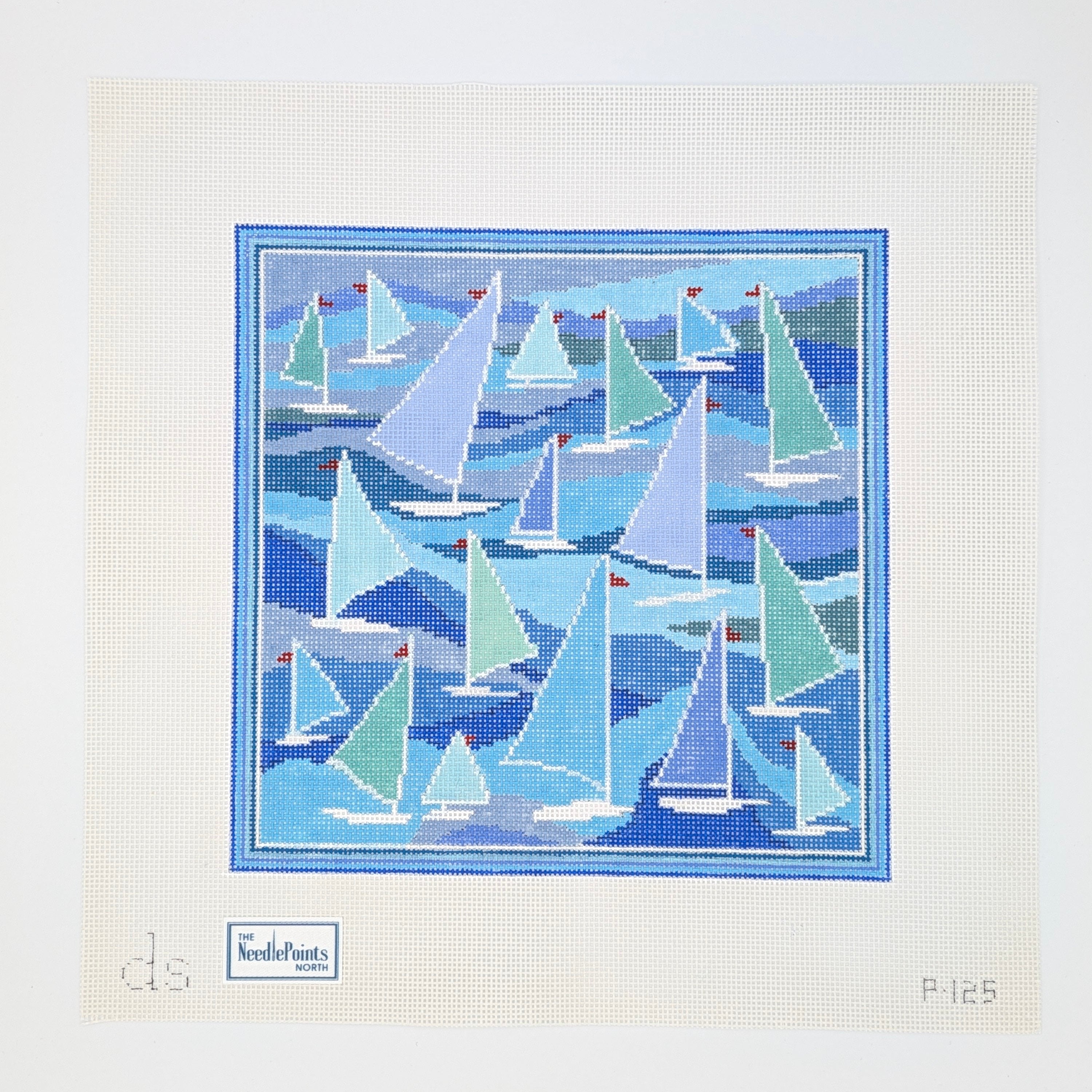 Sailboats on Blue Water