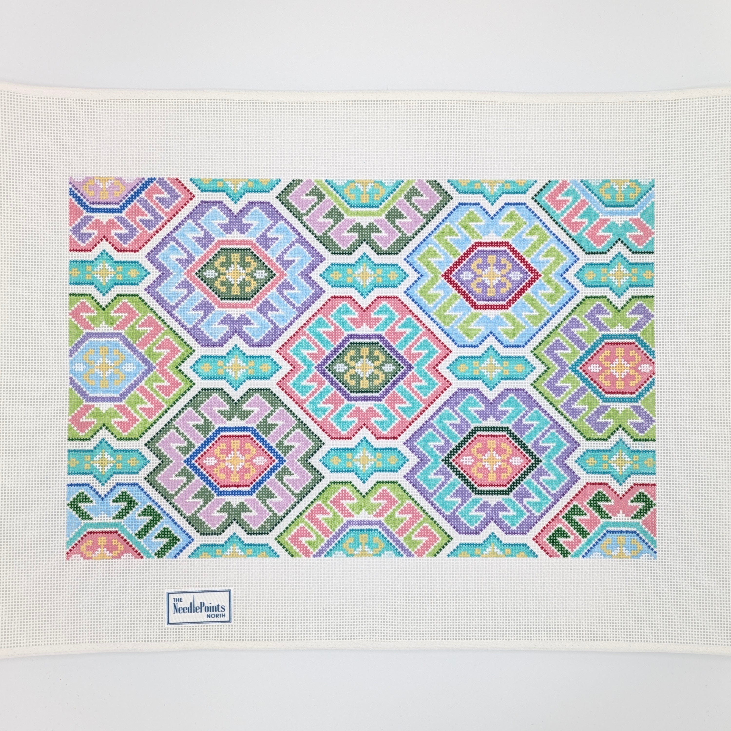 Pastel Ikat Pattern