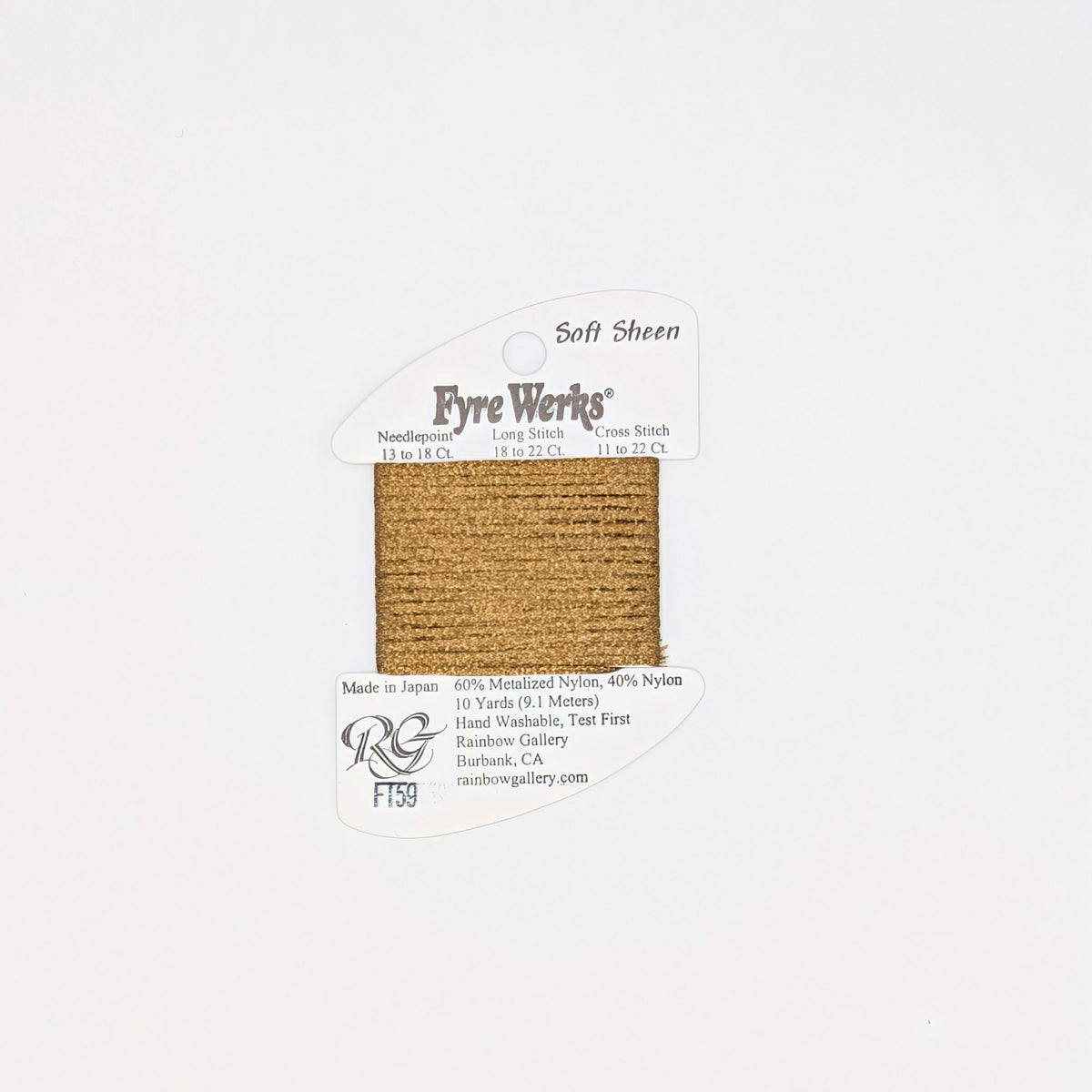 Fyre Werks Tawny Gold