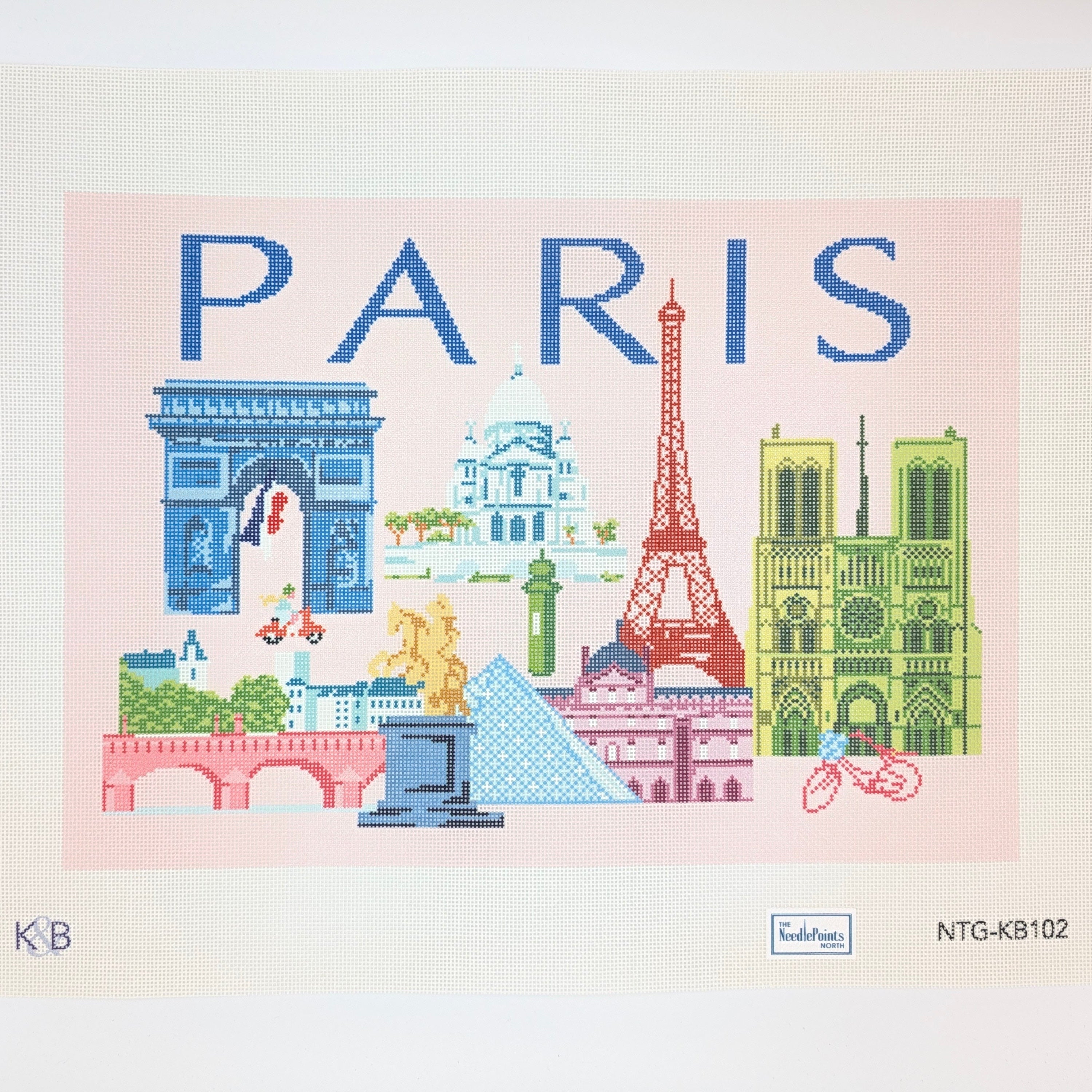 Paris Travel Pillow