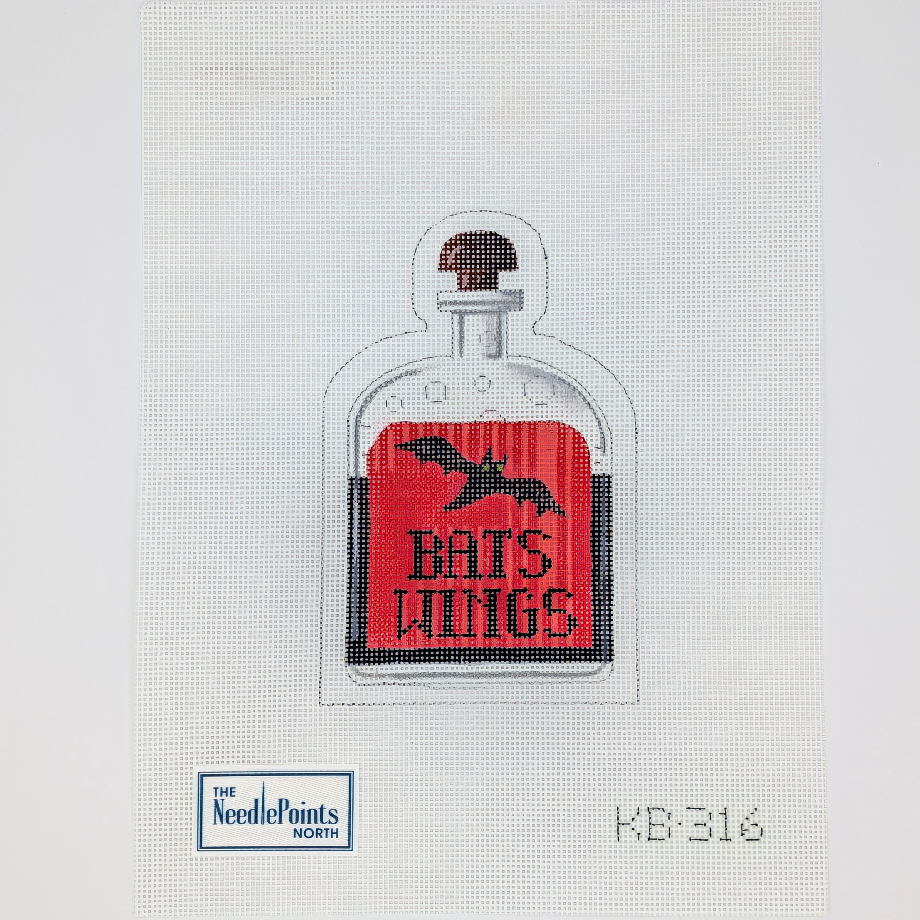 Bat Wings Poison Bottle