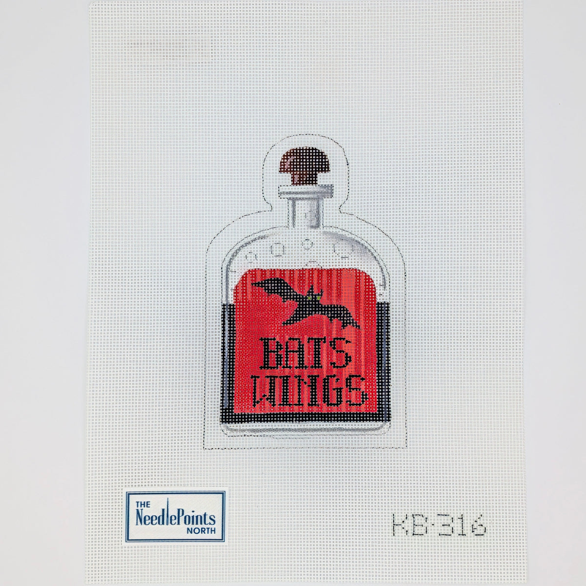 Bat Wings Poison Bottle