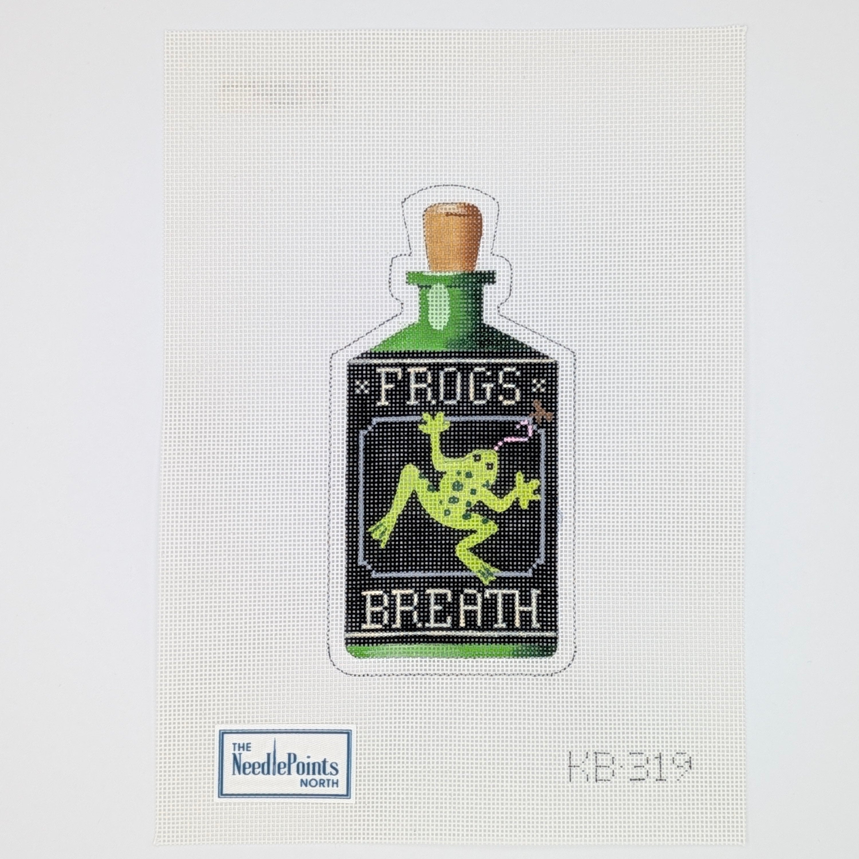 Frog's Breath Poison Bottle