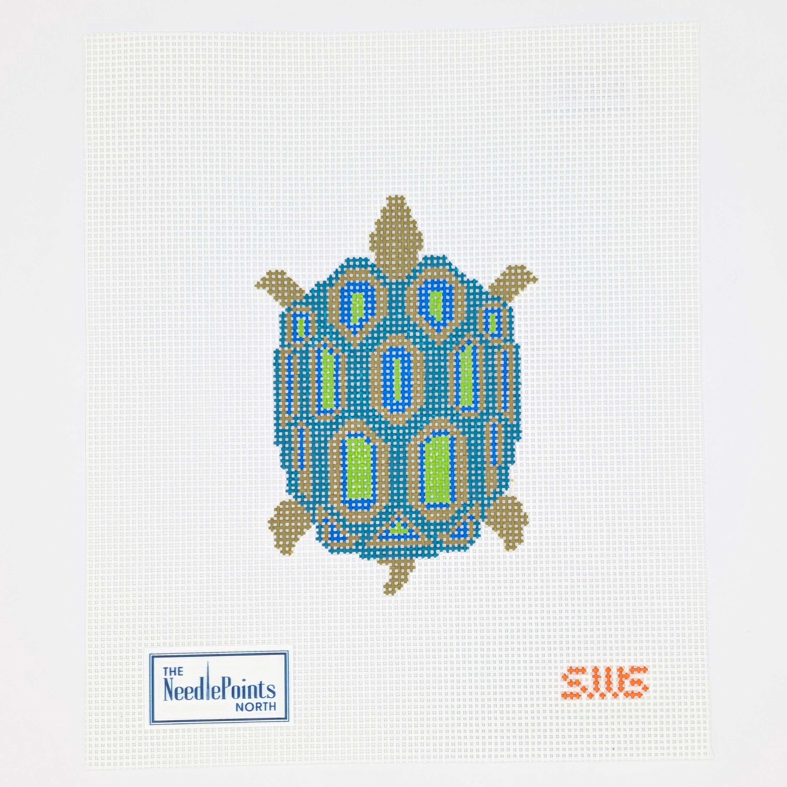 Green and Blue Turtle