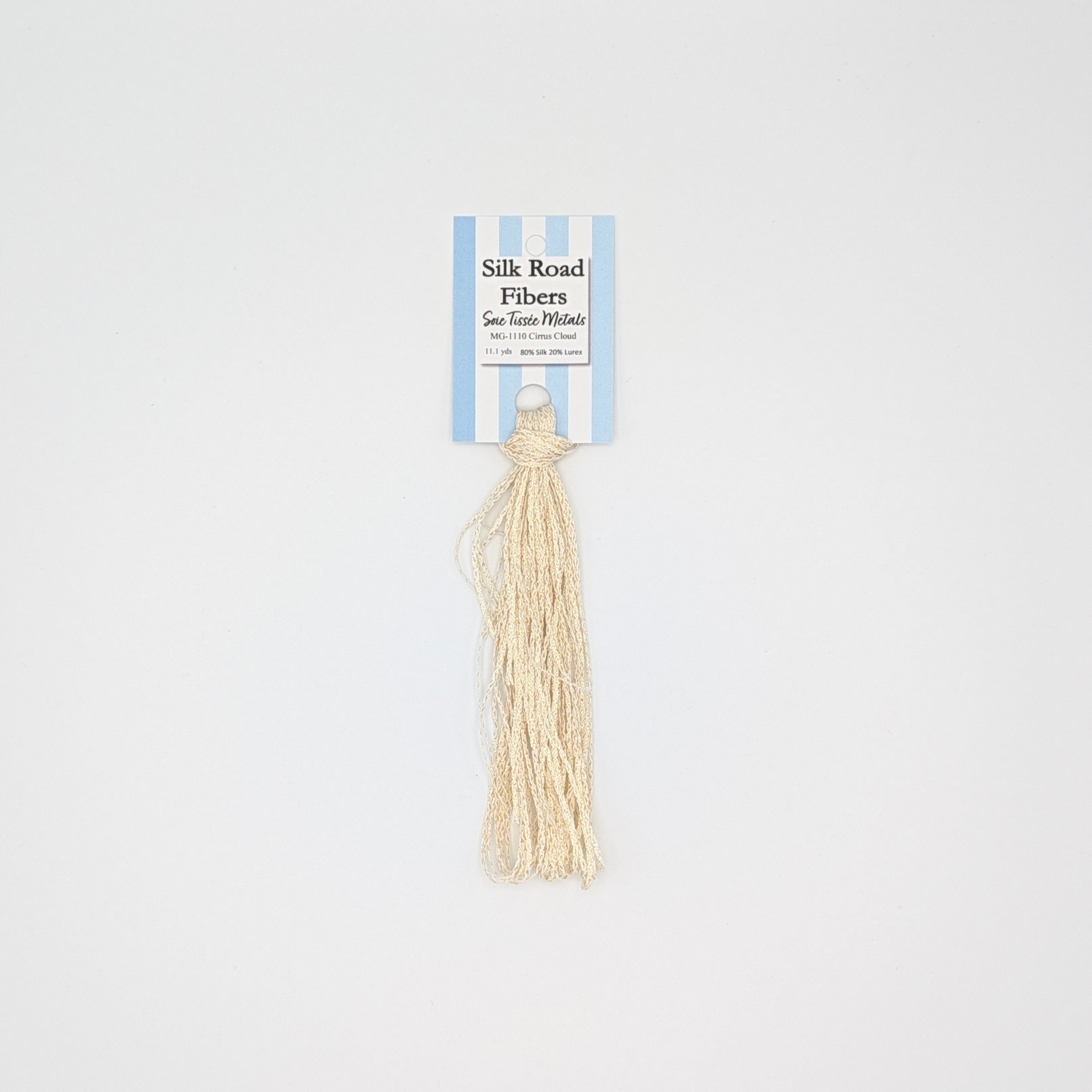 Silk Road Fibers-Soie Tissée Metals-Cirrus Cloud