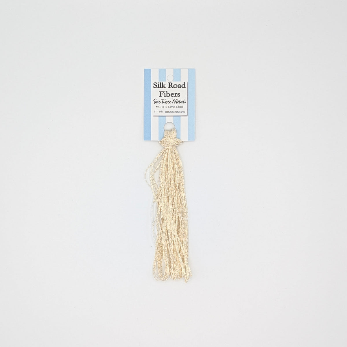 Silk Road Fibers-Soie Tissée Metals-Cirrus Cloud