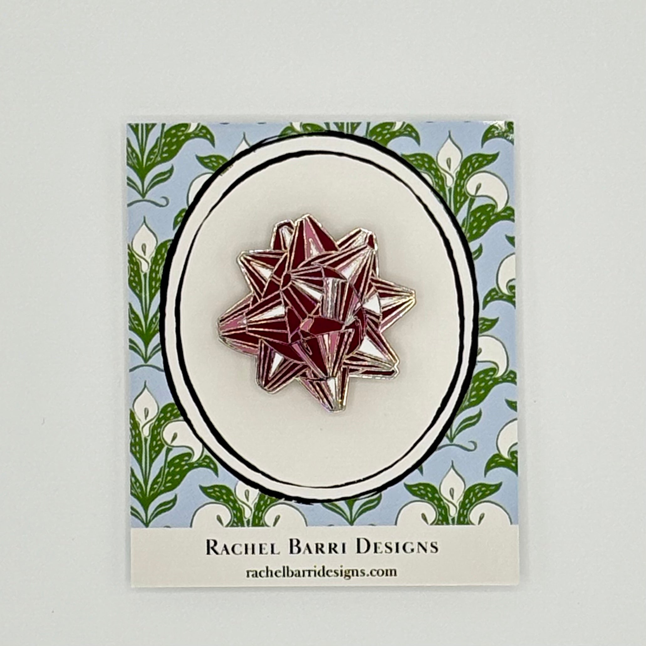 Holiday Bow Needle Minder