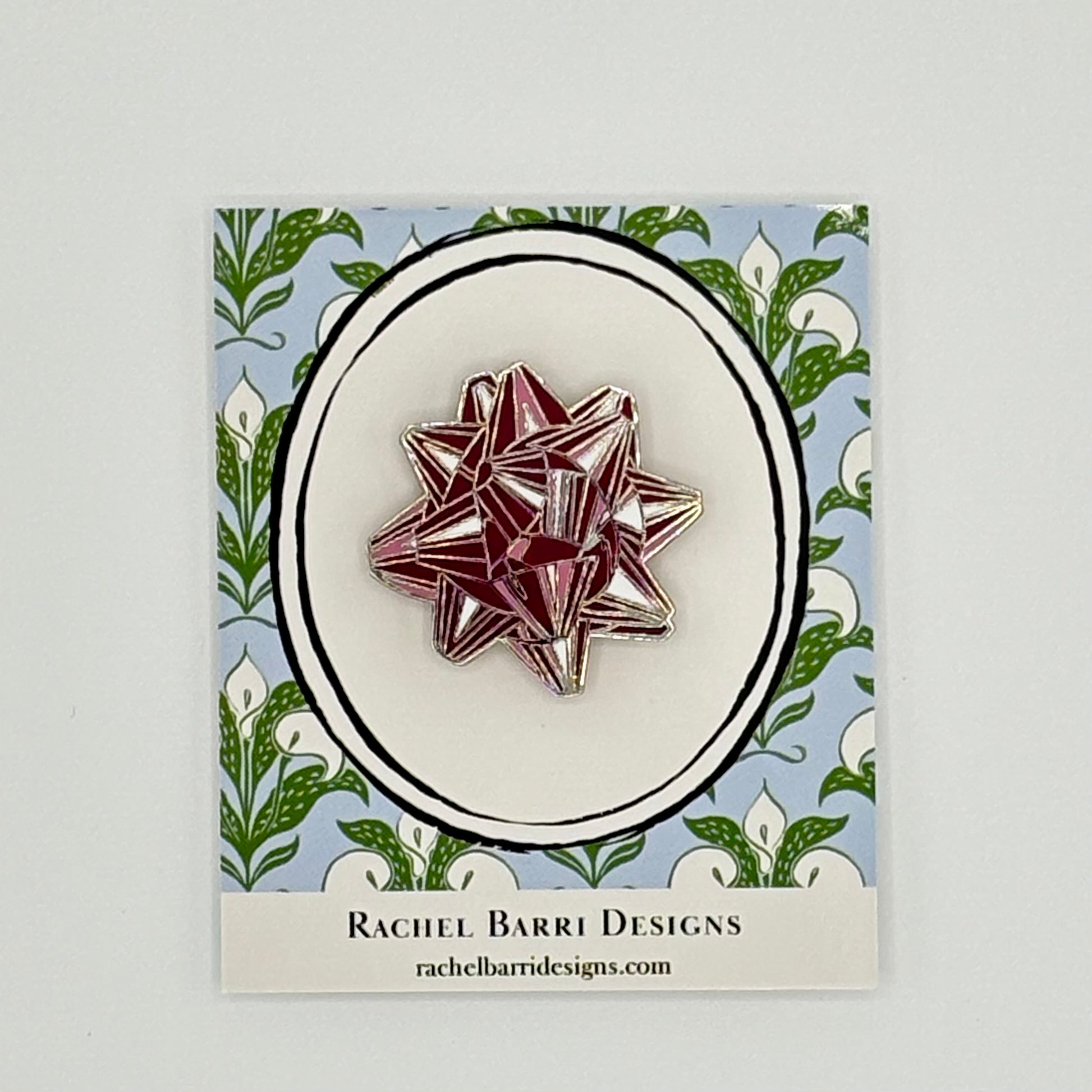 Holiday Bow Needle Minder