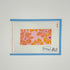 Gingham Blooms orange