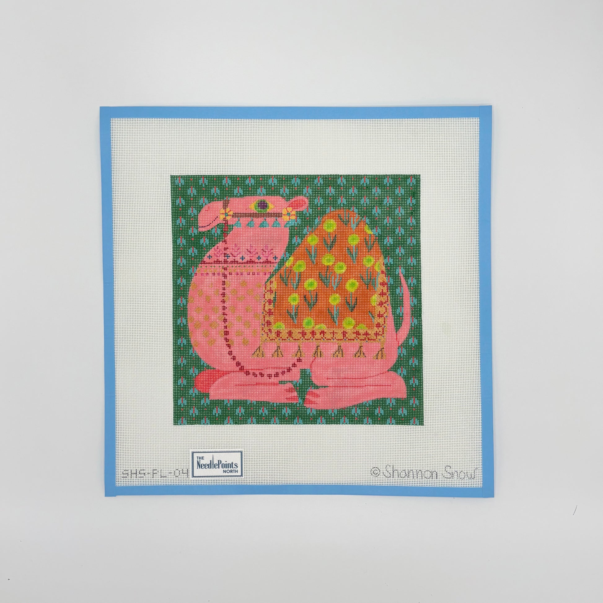 CAMEL w/ orange blanket