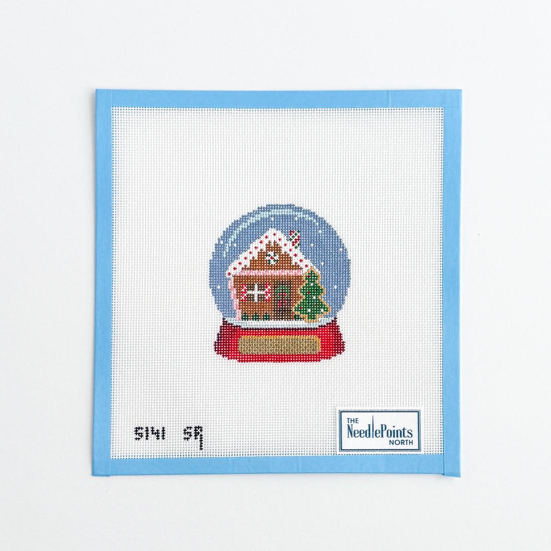Snow Globe Gingerbread House