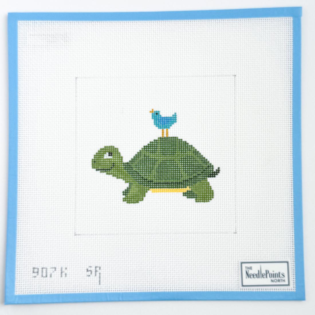 Turtle With Bird