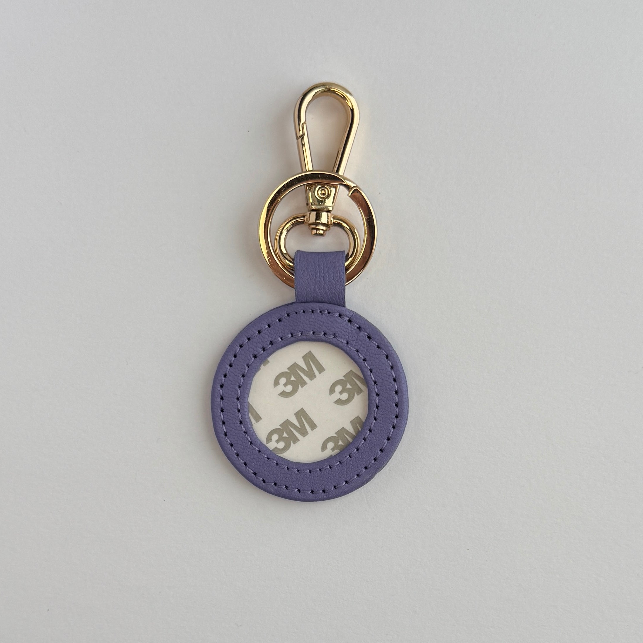 Leather Key Fob Lavender