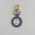 Leather Key Fob Lavender