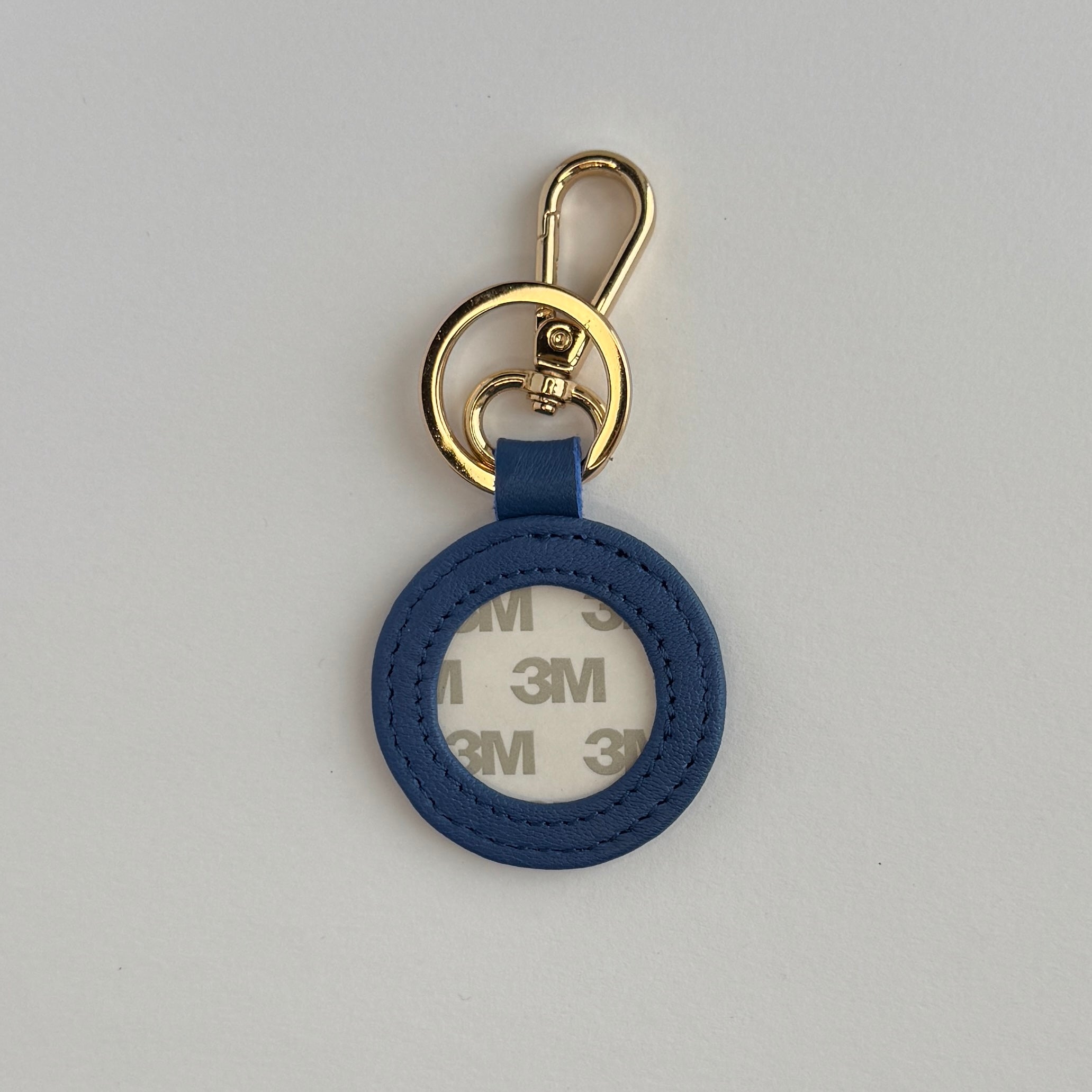 Leather Key Royal Blue