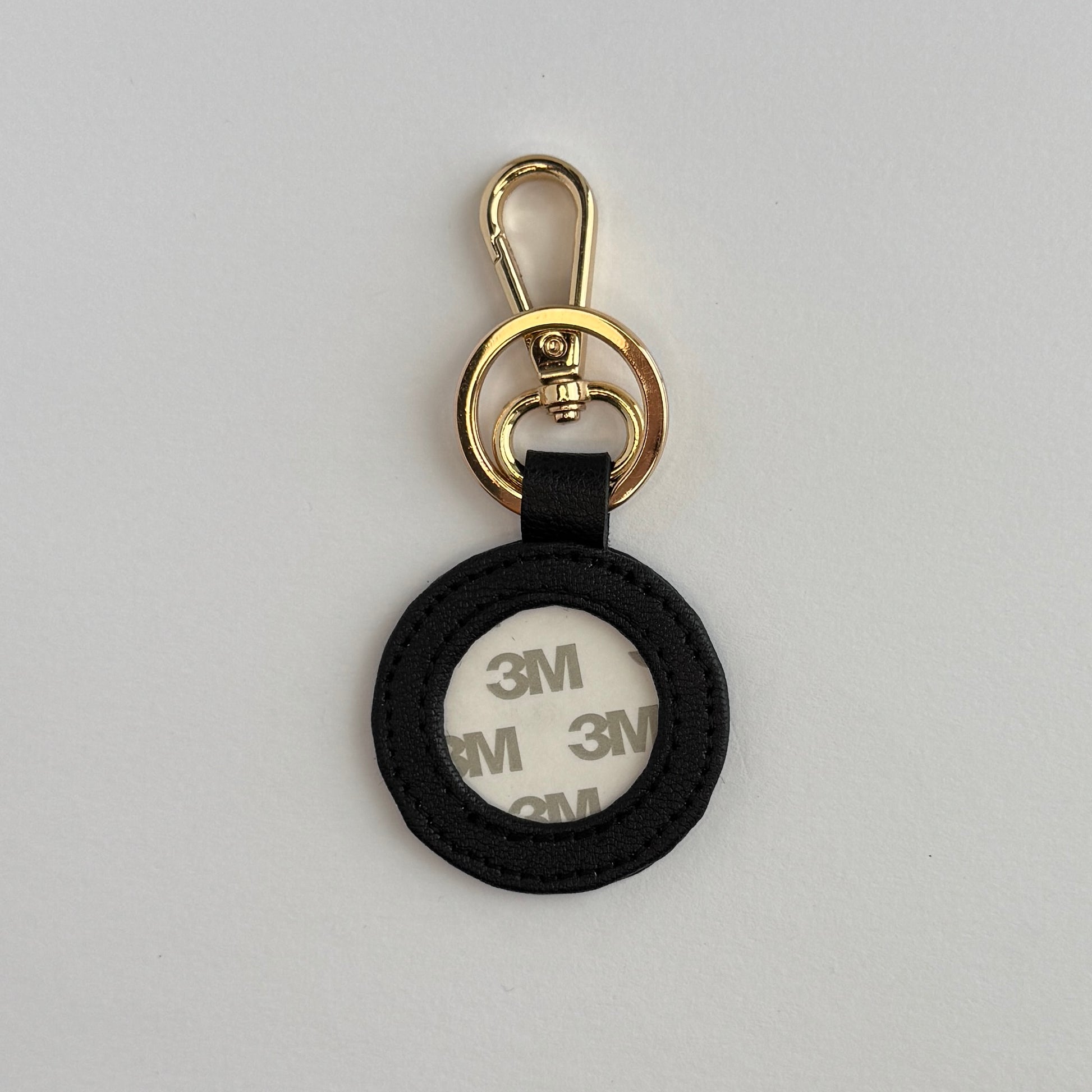 Leather Key Fob Black