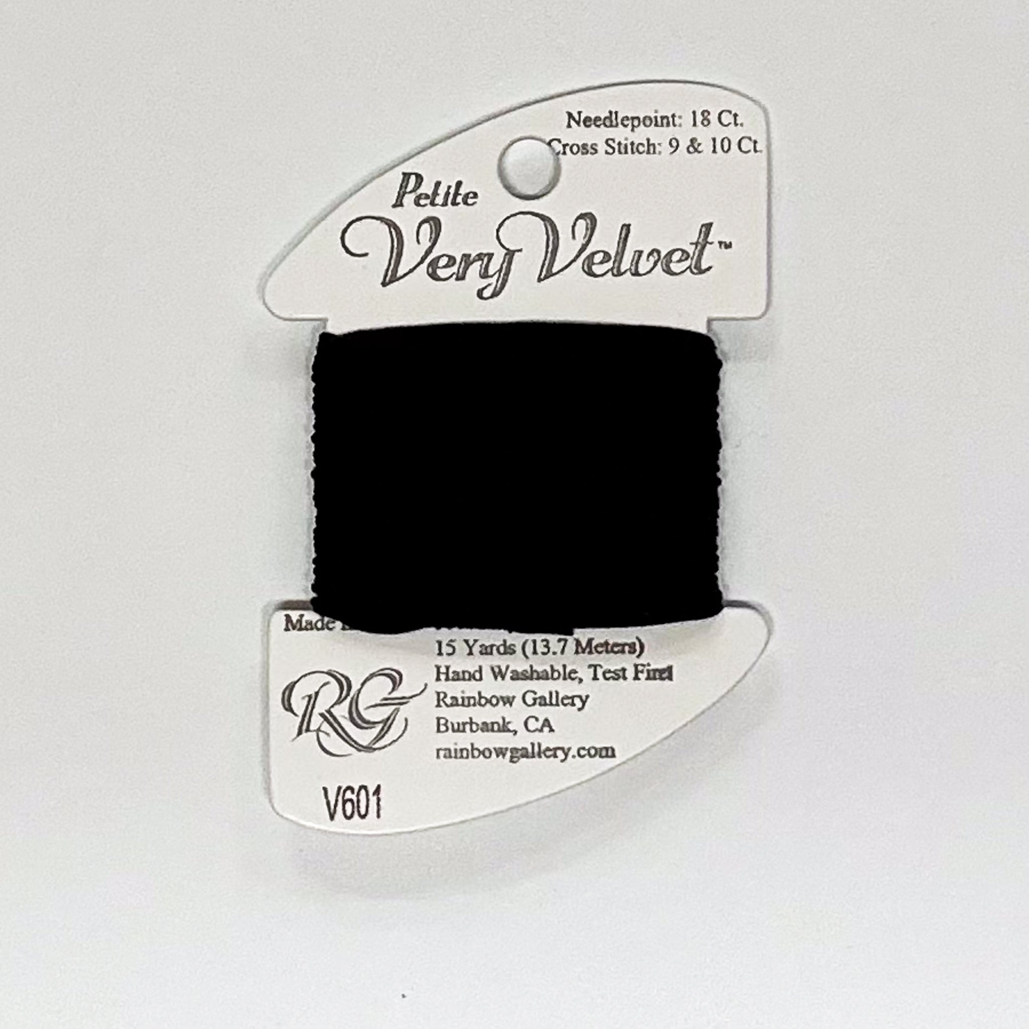 Petit Very Velvet Black