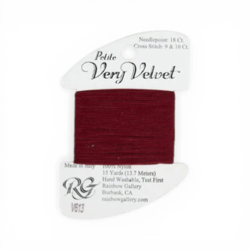 Petit Very Velvet Burgundy