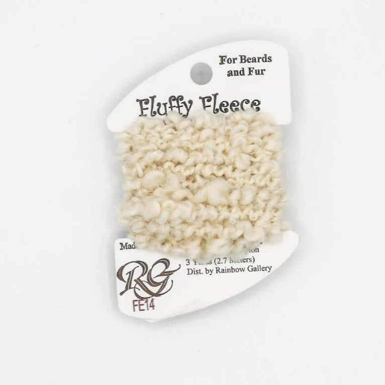 Fluffy Fleece White