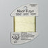 Neon Rays Pale Yellow