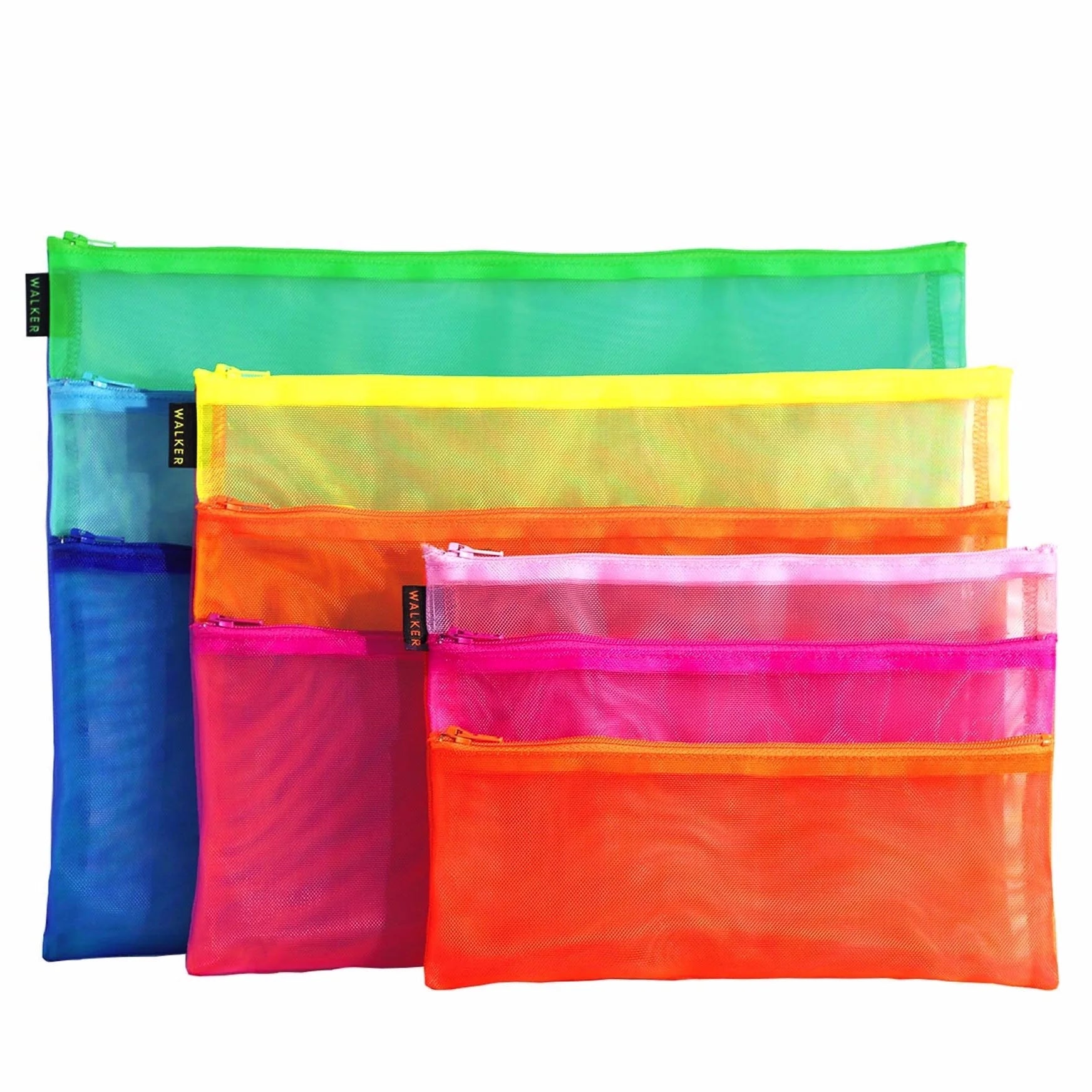 Triple-Zip multi Color bag C